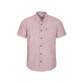 Rouge - Front - Mountain Warehouse - Chemise COCONUT - Homme