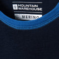 Bleu - Lifestyle - Mountain Warehouse - Haut thermique MERINO - Enfant