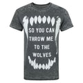 Gris - Front - Bring Me The Horizon - T-shirt 'So You Can Throw Me To The Wolves' -