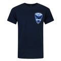 Bleu - Front - Arrow - T-shirt 'Starling Metro Police' - Homme