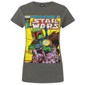 Gris - Front - Star Wars - T-shirt manches courtes - Femme