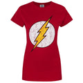 Rouge - Front - Flash - T-shirt manches courtes - Femme