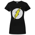 Noir - Front - Flash - T-shirt manches courtes - Femme