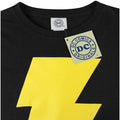 Noir - Side - Captain Marvel - T-shirt logo - Femme