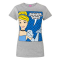 Gris - Front - Disney - T-shirt - Femme
