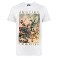 Blanc - Front - Justice League - T-shirt - Homme