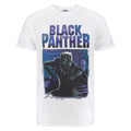 Blanc - Front - Marvel - T-shirt Black Panther - Homme