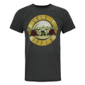 Charbon - doré - Front - Amplified - T-shirt logo officiel Guns N Roses - Homme