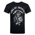 Noir - Front - Sons Of Anarchy - T-shirt officiel faucheuse - Homme