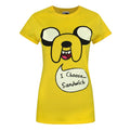 Jaune - Front - Adventure Time - T-shirt Jake 'I Choose... Sandwich' - Femme