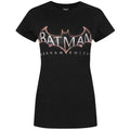 Noir - Front - Batman Arkham Knight - T-shirt - Femme