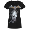 Noir - Front - Batman Arkham Asylum - T-shirt - Femme