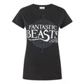 Noir - Front - Fantastic Beasts And Where To Find Them - T-shirt - Femme