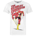 Blanc - Front - DC Comics - T-shirt SCARLET SPEEDSTER - Homme