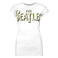Blanc - Front - Amplified - T-shirt The Beatles - Femme