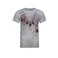 Gris - Front - The Walking Dead - T-shirt à empreintes Daryl Dixon - Homme