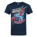 Bleu - Front - Spider-Man - T-shirt 'I'm Your Hero' - Homme