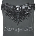 Anthracite - Side - Game of Thrones - Débardeur THREE EYED RAVEN - Homme