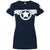 Bleu marine - Front - Captain America - T-shirt SUPER SOLDIER - Femme
