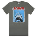 Gris - Front - Jaws - T-shirt - Homme