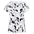Blanc - noir - Front - Disney - T-shirt - Femme