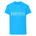 Bleu - Front - Fortnite - T-shirt manches courtes BATTLE ROYALE - Garçon