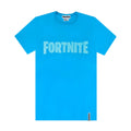Bleu - Side - Fortnite - T-shirt manches courtes BATTLE ROYALE - Garçon