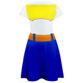 Blanc - bleu - Back - Toy Story - Déguisement robe - Femme