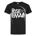 Noir - blanc - Front - Rise To Remain - T-shirt - Homme
