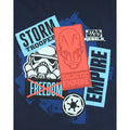 Bleu - Back - Star Wars Rebels - T-shirt - Enfant