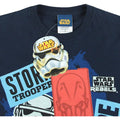 Bleu - Side - Star Wars Rebels - T-shirt - Enfant