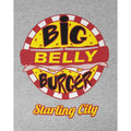 Gris - Side - Arrow - T-shirt BIG BELLY BURGER - Femme