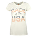 Blanc cassé - Front - Junk Food - T-shirt MADE IN THE USA - Femme