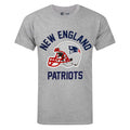 Gris - Front - NFL - T-shirt NEW ENGLAND PATRIOTS - Homme