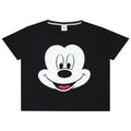 Noir - gris - blanc - Side - Mickey Mouse - Ensemble de pyjama - Femme