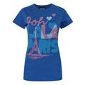 Bleu roi - Front - Junk Food - T-shirt OOH LALA PARIS - Femme