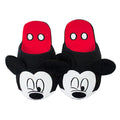 Noir - blanc - rouge - Side - Mickey Mouse - Chaussons - Femme