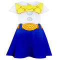 Blanc - bleu - Front - Toy Story - Déguisement robe - Fille
