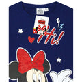 Bleu marine - Pack Shot - Minnie Mouse - T-shirt HI - Fille