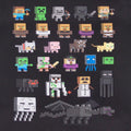 Noir - Lifestyle - Minecraft - T-shirt - Fille