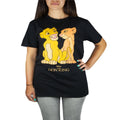 Noir - jaune - Side - The Lion King - T-shirt - Femme