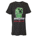 Gris - Front - Minecraft - T-shirt - Enfant