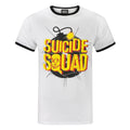 Jaune - Noir - Blanc - Front - Suicide Squad - T-shirt EXPLODING BOMB - Adulte