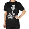 Noir - Back - The Addams Family - T-shirt - Femme