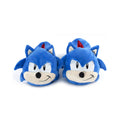 Bleu - Blanc - Beige - Side - Sonic The Hedgehog - Chaussons - Homme