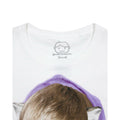 Blanc - Back - Goodie Two Sleeves - T-shirt BABY MEOW - Femme