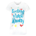 Blanc - Front - Goodie Two Sleeves - T-shirt FEELING KNOTTY - Femme