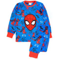Bleu - Rouge - Front - Spider-Man - Ensemble de pyjama long - Enfant