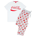 Blanc - Rouge - Front - Coca-Cola - Ensemble de pyjama - Homme