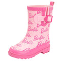 Rose - Front - Barbie - Bottes de pluie - Enfant